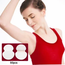 50 шт подмышек колодки летние подмышечные подушечки антипот дезодоранты для платья одежда против пота коврик поглощающие пот хлопковые наклейки