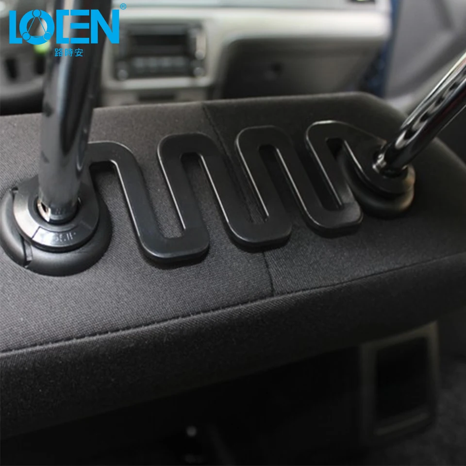 LOEN 1PCS Auto Fastener Clips Car Seat Back Headrest Hanger Holder