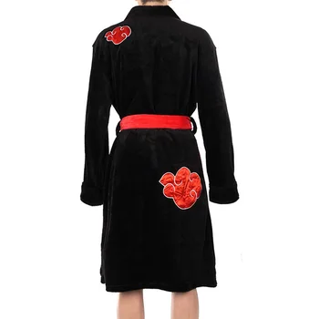 

HOKAGE Adult Bathrobe Eddy ScreammanCosplay Son Goku Costume Bath Robe Sleepwear Pattern Plush Robe Women Men Pajamas Cartoon