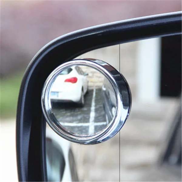 2 шт Автомобильное Зеркало для слепых зон широкоугольное зеркало 360 Вращение регулируемое зеркало заднего вида автомобиля Стайлинг выпуклое зеркало слепого пятна