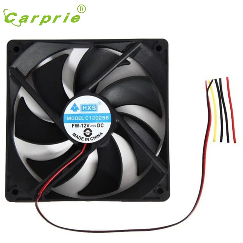 Computer Fan 120x120x25mm DC 12V 4Pin Cooler DC Brushless PC Computer