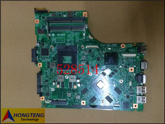 original Laptop motherboard for MSI MS-14911 mainboard MS14911 Non-Integrated ddr3  fully tested