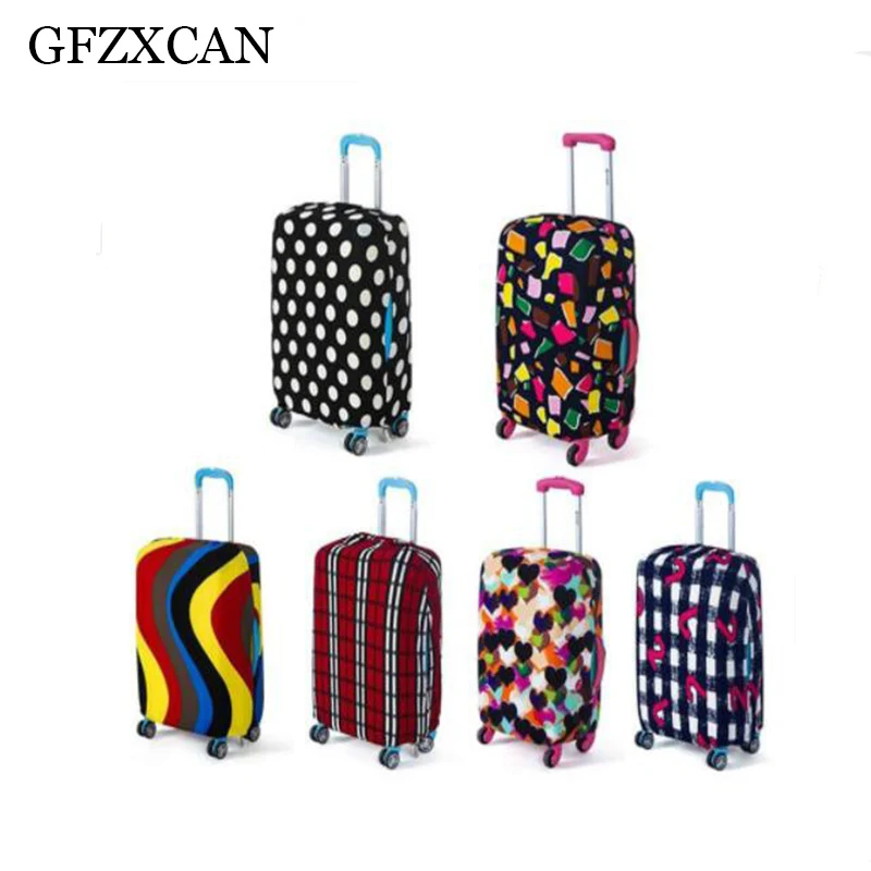 

Travel case protection elastic trunk cover trolley case printing dust cover travel accessories for 18 to 30 inch cabinet