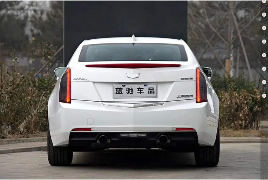 Автомобильный Стайлинг, задние фонари для Cadillac ATS, задние фонари,~, задние фонари, светодиодный задний фонарь, динамический сигнал поворота