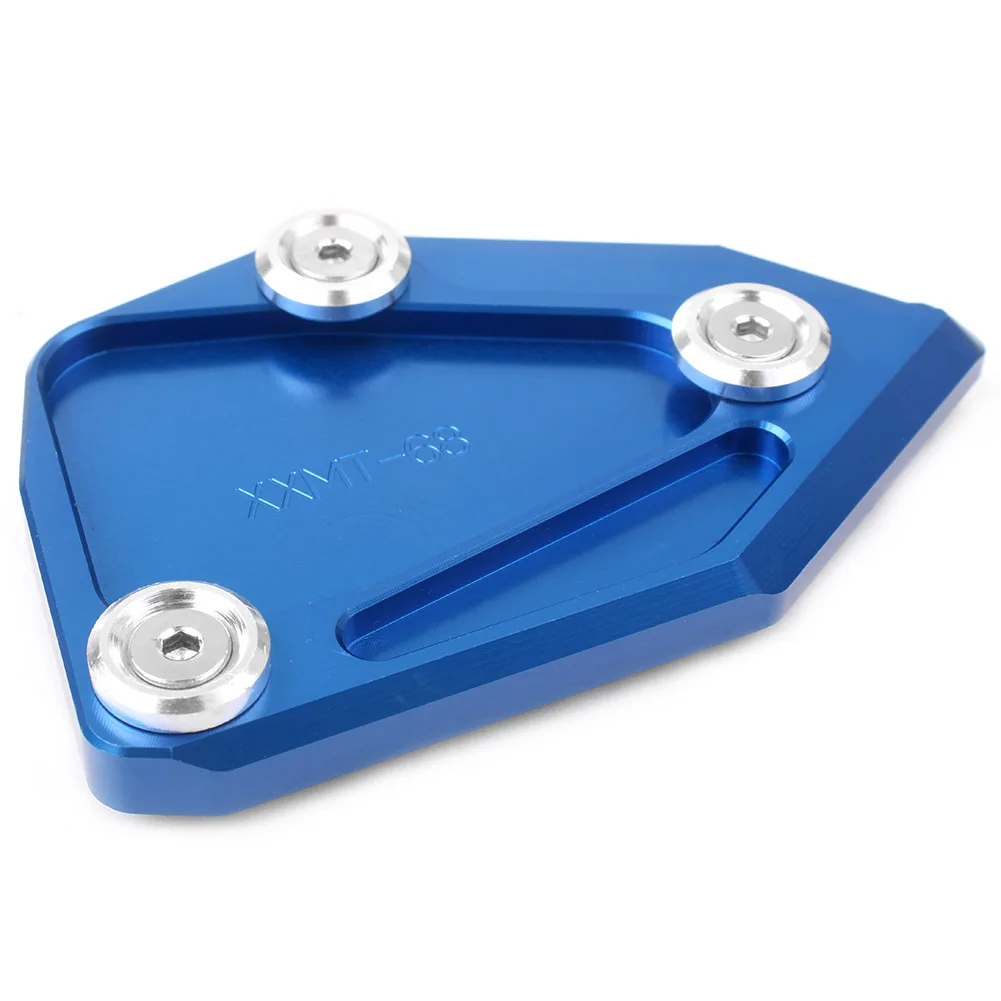  Motorcycle CNC Kickstand Foot Side Stand Extension Pad Support Plate For BMW C600 SPORT & C650GT 20