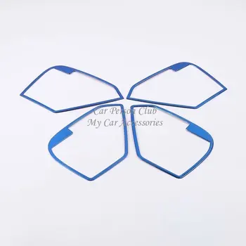 

Interior Door Speaker Sound Box Ring Cover Horn Frame Panel Trims Stainless Steel Sticker For MAZDA CX-5 2017 2018 Car Accessory