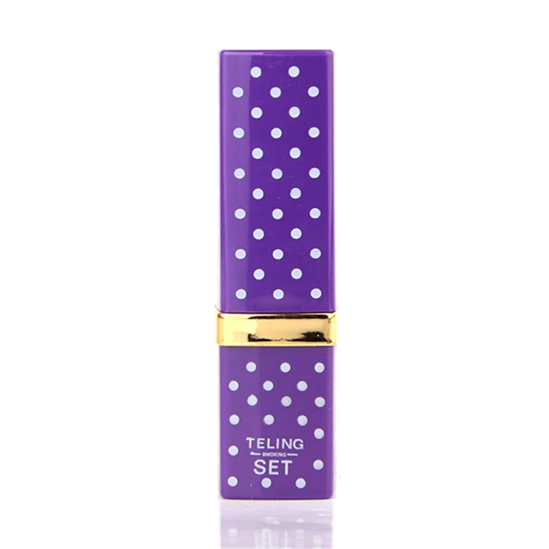 Free-shipping-Butane-gas-lighters-Peculiar-Lipstick-shape-lighter (2)