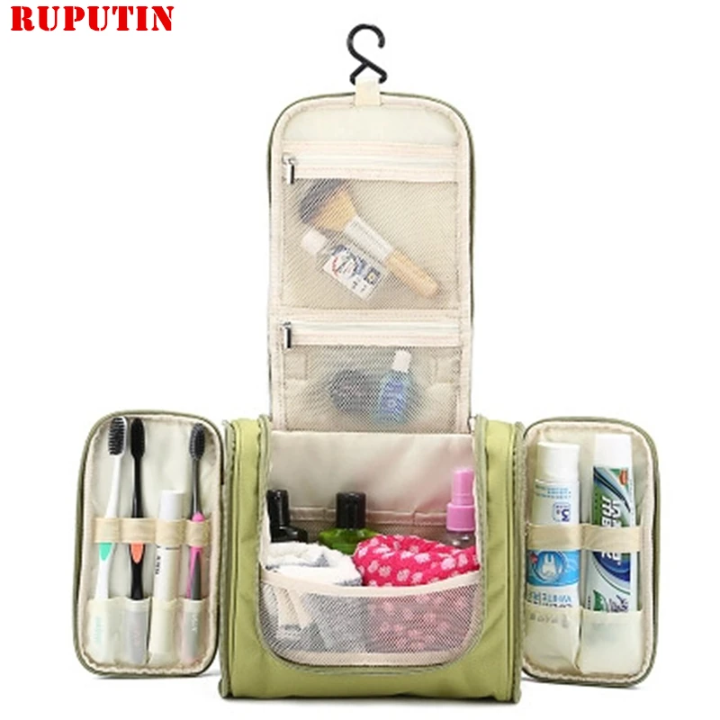 RUPUTIN Dropshiping Travel Wash Gargle Bag Portable Wash Makeup Organizer Bag High Capacity Women And Men Outdoor Cosmetic Bags