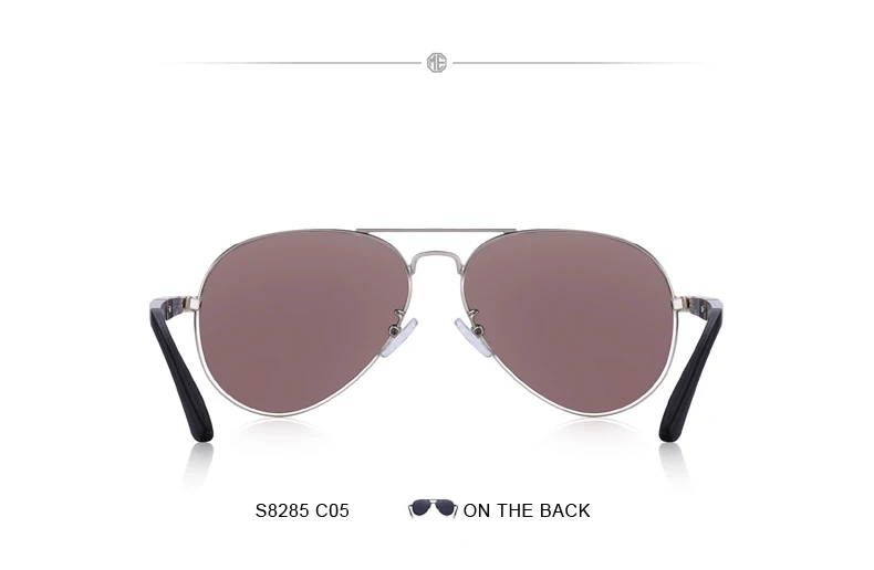 MERRYS дизайнерские мужские классические HD поляризованные солнцезащитные очки пилота для вождения авиационные алюминиевые мужские очки с защитой UV400 S8285