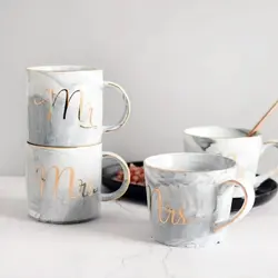Керамика кружка чашка кофейная чашка под мрамор Пномпень завтрак любителей Кубок Бесплатная доставка