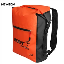 Сверхлегкая двойная водонепроницаемая сумка через плечо 500D ПВХ сетчатая пляжная сумка рюкзак водонепроницаемая сумка дрейфующий водонепроницаемый рюкзак 6 цветов