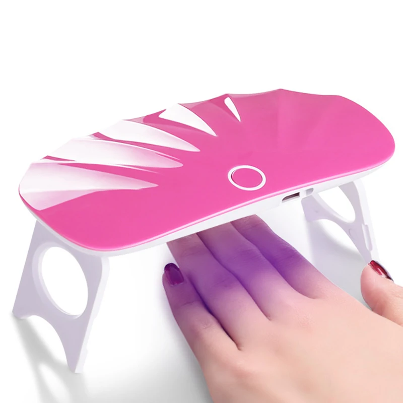 Mini 6W UV Led Lamp Nail Dryer for Nails Art Curing All Gel Polish Sensor Machine Tools Dryers | Красота и здоровье