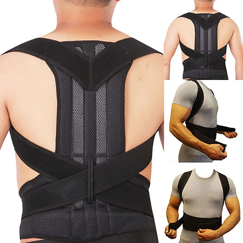 Wild Shoulder Adjustable Back Support Brace Belt Male Female Orthopedic
