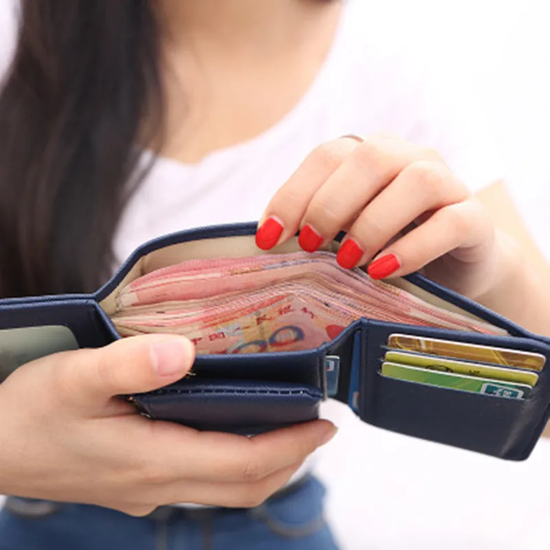 Wallet Women 2019 Lady Short Women Wallets Crown Decorated Mini Money Purses Small Fold PU Leather Female Coin Purse Card Holder Wallet Women 2019 Lady Short Women Wallets Crown Decorated Mini Money Purses Small Fold PU Leather Female Coin Purse Card Holder