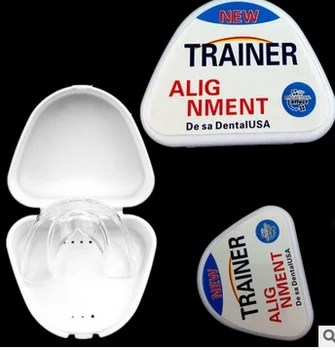 

No Odor Dental Tooth Orthodontic Appliance Trainer Alignment Braces Mouthpieces Teeth Care