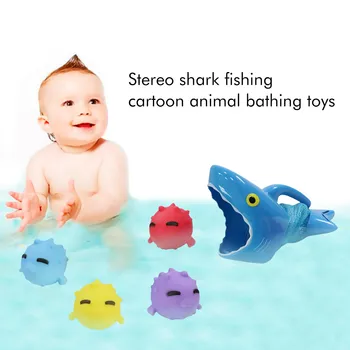 

Baby Bath Toys Best Selling Stereo Shark Fishing Cartoon Animals Bath Toy Will Speak Bath Toys For Kids Best Selling 6.24