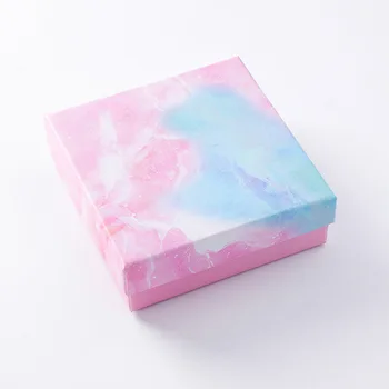 

Floral Necklace Earrings Ring Box Jewelry Box Paper Jewelry Gift Box Jewelry Organizer Contracted Adorn Article Receive Box& Bag