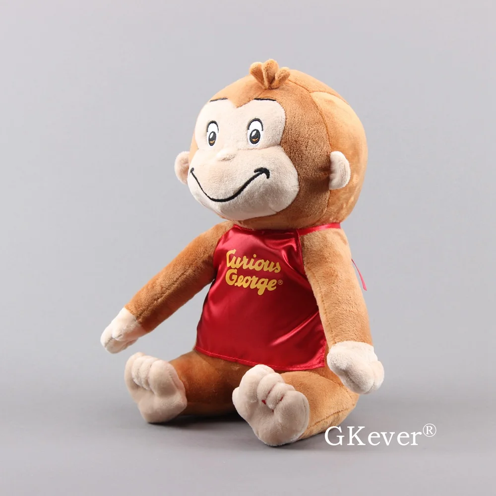 Любопытный Джордж Обезьяна милые плюшевые игрушки обезьяна мягкие игрушечные лошадки мягкие животные 11 "28 см