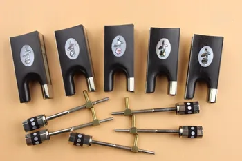 

5 pcs ebony 4/4-3/4 violin bow frog .violin bow accessories,beautiful flower