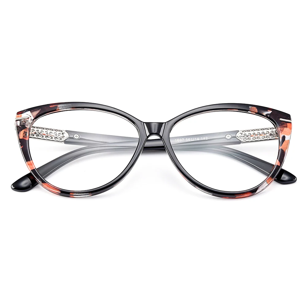 Gmei оптический Urltra-светильник TR90 кошачий глаз стиль женские оптические очки оправа для женщин Близорукость очки M1697