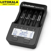Liitokala Lii-500 Lii-402 battery charger Lii-202 Lii-100 Lii-400 18650 charger for 26650 21700 18650 18350 14500 AA AAA battery