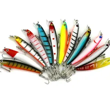 Кривошипно рыболовные приманки жесткого пластика рыболовные приманки пресноводных бас судак краппи FishingTackle 7.5 см 5.6 г бас колебание рыболовные приманки воблеры рыбалка pesca