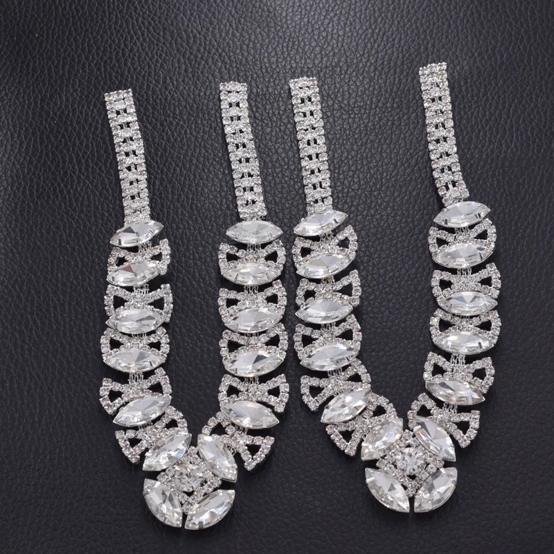 Rhinestone sewing shoes appliques (3)
