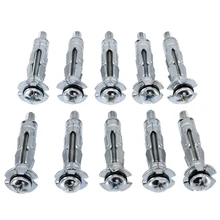 Fixing-Screw Plug Wall-Anchors Plasterboard Metal Hollow M4X32 10pcs Cavity High-Quality