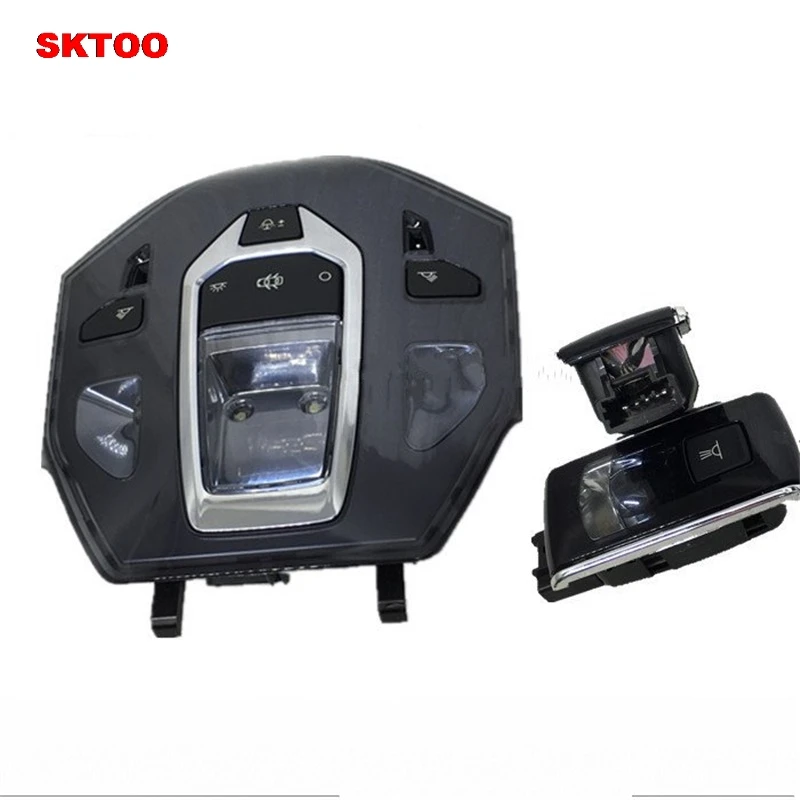 

SKTOO for Peugeot 508 DS5 / 6 front and rear dome light control panel LED front reading light car interior dome light