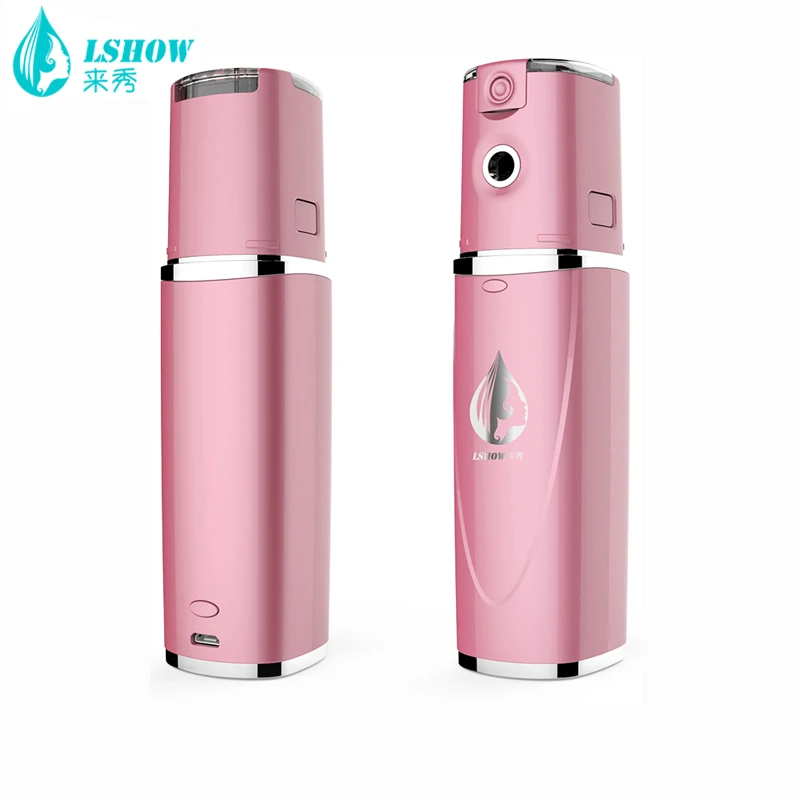 

Portable Nano Facial Steamer Mckbane Handy Nano Sprayer Dry & Oil Skin Promote Facial Absorption Moisturizing & Hydrating Water