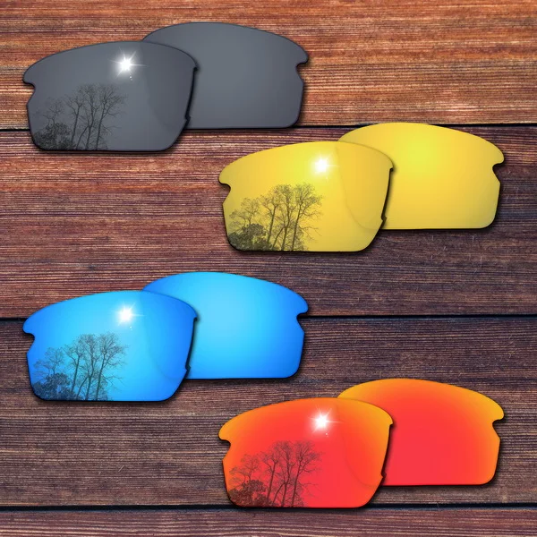OOWLIT поляризованные Сменные линзы для солнцезащитных очков-оправа для солнцезащитных очков типа оправа типа оакли-Flak 2,0 OO9295 - Цвет линз: 4 Pairs