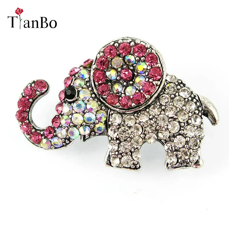 Rhinestone animal brooch pin badge lapel pin crystal brooch broszka