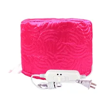 Hot Rose Red Star Brand Electric Heating Cap For Hair Coloring Evaporation Cap Hair Care Inverted Film Home cap Dye Hair Cap