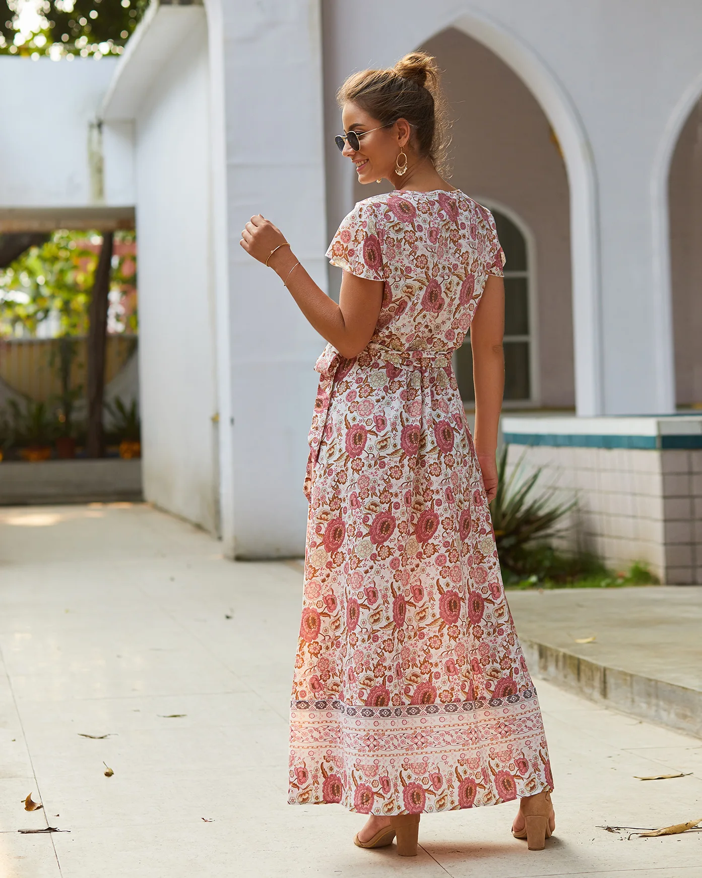 Bohemian Summer Dress Women 2019 Robe Femme Long Beach Maxi Dress Vestidos de festa Plus Size Casual Party Dresses Vestido mujer