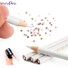 5 Pcs/Set Wooden Nail Art Dotting Pen Adsorb Rhinestones Gems Decoration Stick On Nails Easily Pick Up Pen Manicure Dotting Tool 1