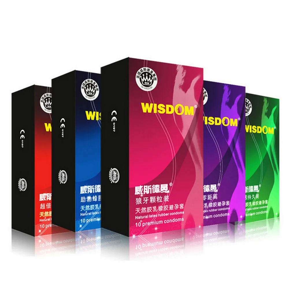 WISDOM Condoms 10 pcs Ultra Thin Natural Latex Medium Size WISDOM Condoms 10 pcs Ultra Thin Natural Latex Medium Size