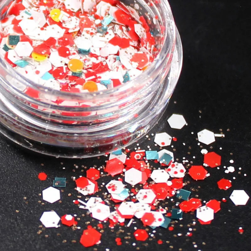 

1Pcs Sell Snowflake Glitter Nail Art Dust Tool Kit Acrylic Gem Polish Nail Tools 3D Nail Art Decorations Nail Glitter Powder