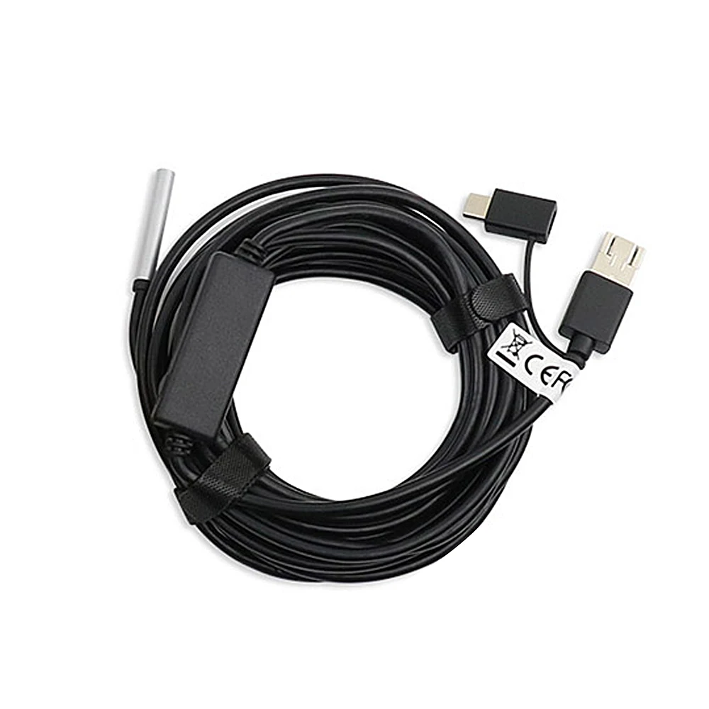 3 в 1 type-C USB эндоскоп IP67 водонепроницаемый осмотр Бороскоп, эндоскоп, камера Встроенный 6 регулируемое светодиодное освещение для Android