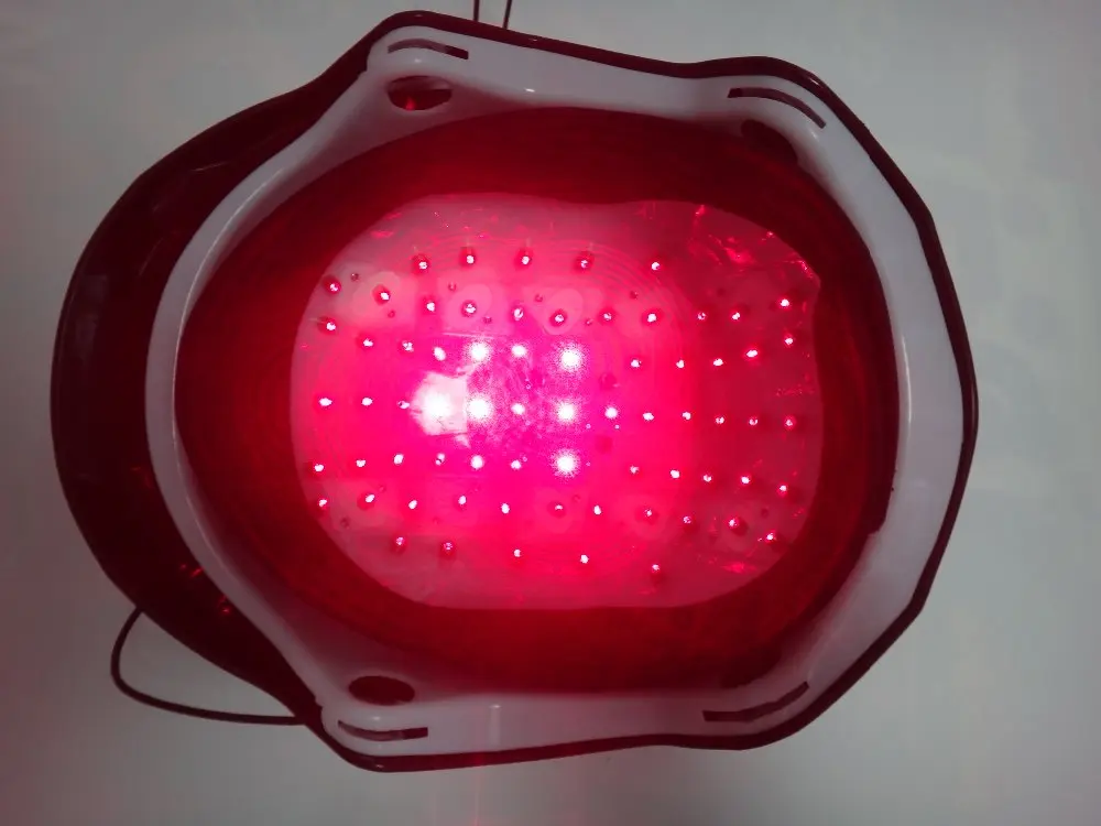 2017 hot selling hair loss solution products 650nm laser hair regrowth helmet 68 diode medical laser free shipping 