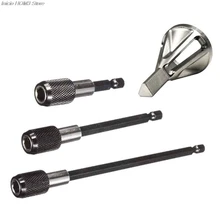 Нержавеющая сталь Сверло Буровое для зачистки отвертка Биты для снятия заусенцев Инструмент внешняя фаска Удаление заусенцев болты шестигранный хвостовик электроинструменты набор