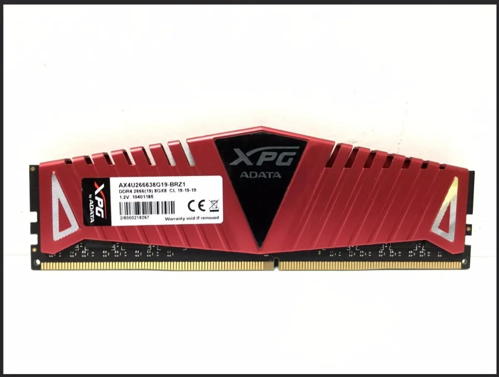 ADATA XPG Z1/8 GB/16 GB стационарного персонального компьютера памяти 2666 МГц/3000 МГц 3200 2400 МГц Оперативная память Memorye 1,2 V-1,35 V PC4 для DDR4 Материнские платы