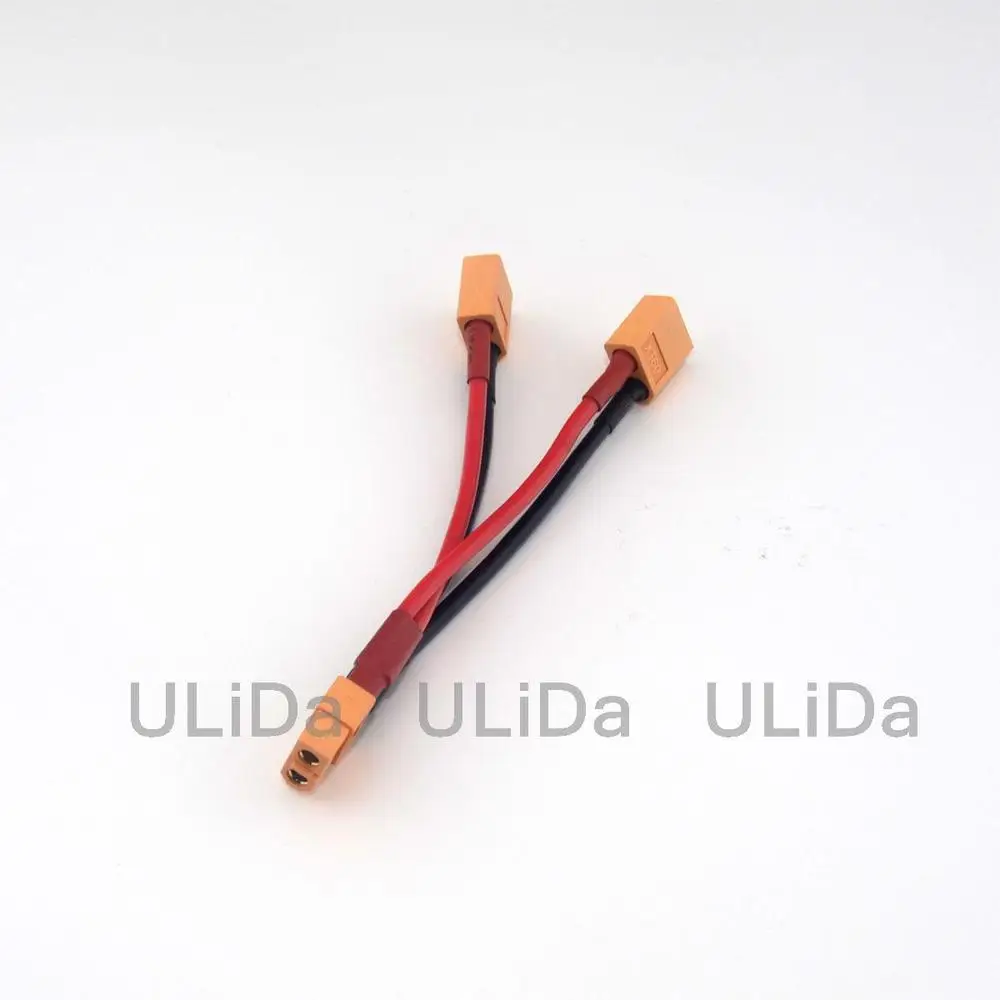 XT60 Parallèle Batterie Connecteur Câble Double Extension Y Splitter pour DJI Phantom