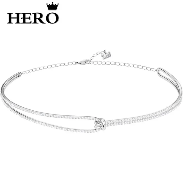 

HERO High Quality Original Copy 1:1SWA Necklace Logo Gift Preferred Free Package Manufacturers Wholesale