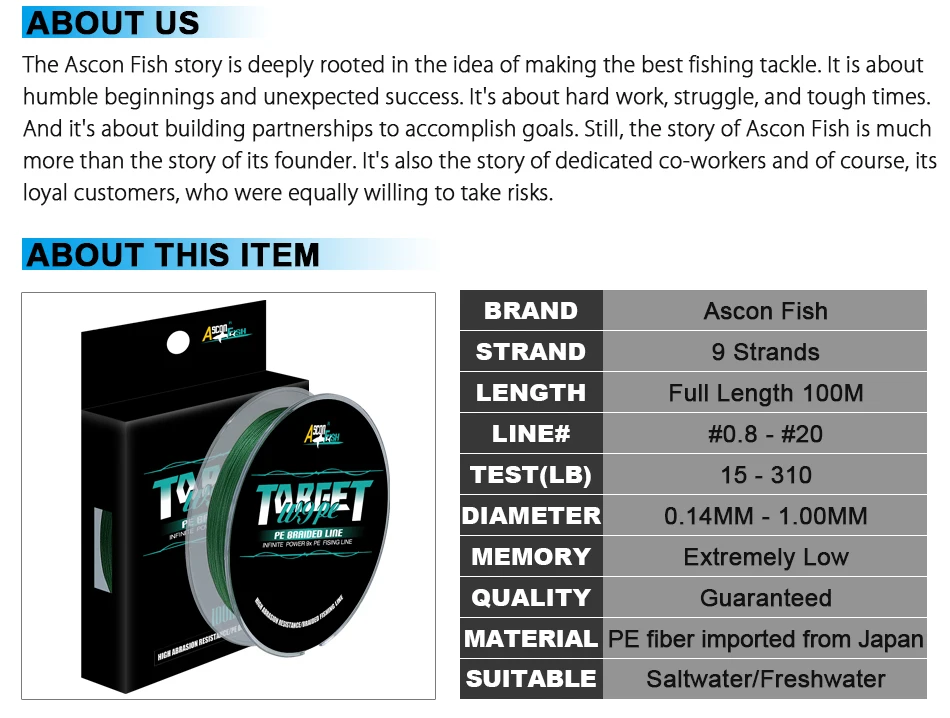 9 strands braided fishing line 100m multifilament fishing line (3)