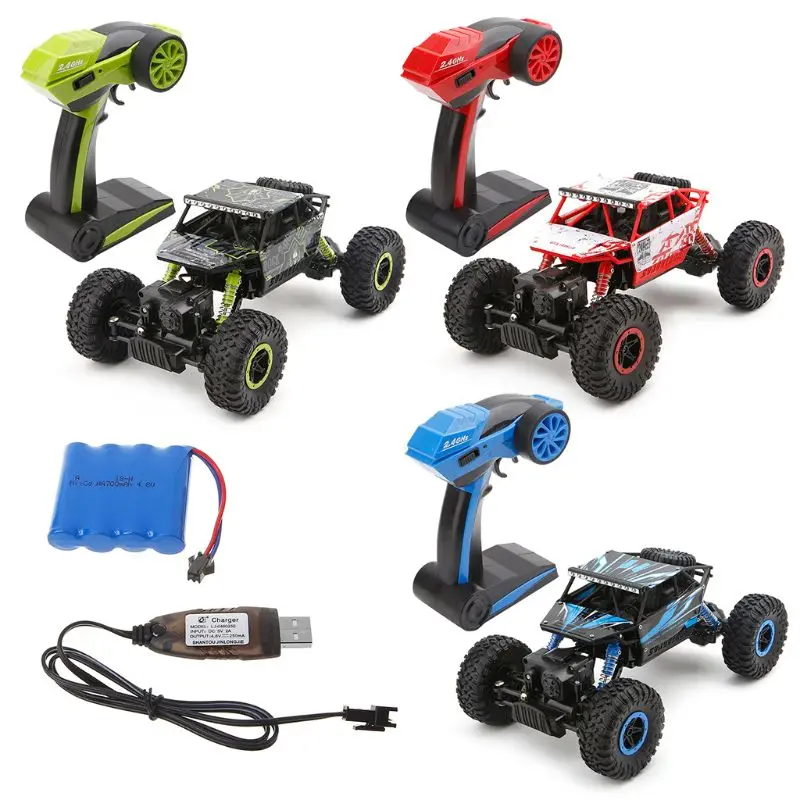 

4WD RC 4CH Truck Off-Road Vehicle 2.4G Remote Control Buggy Crawler Car