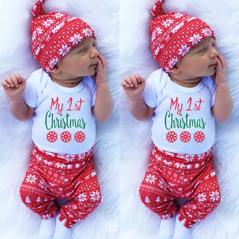 3 month old christmas outfit