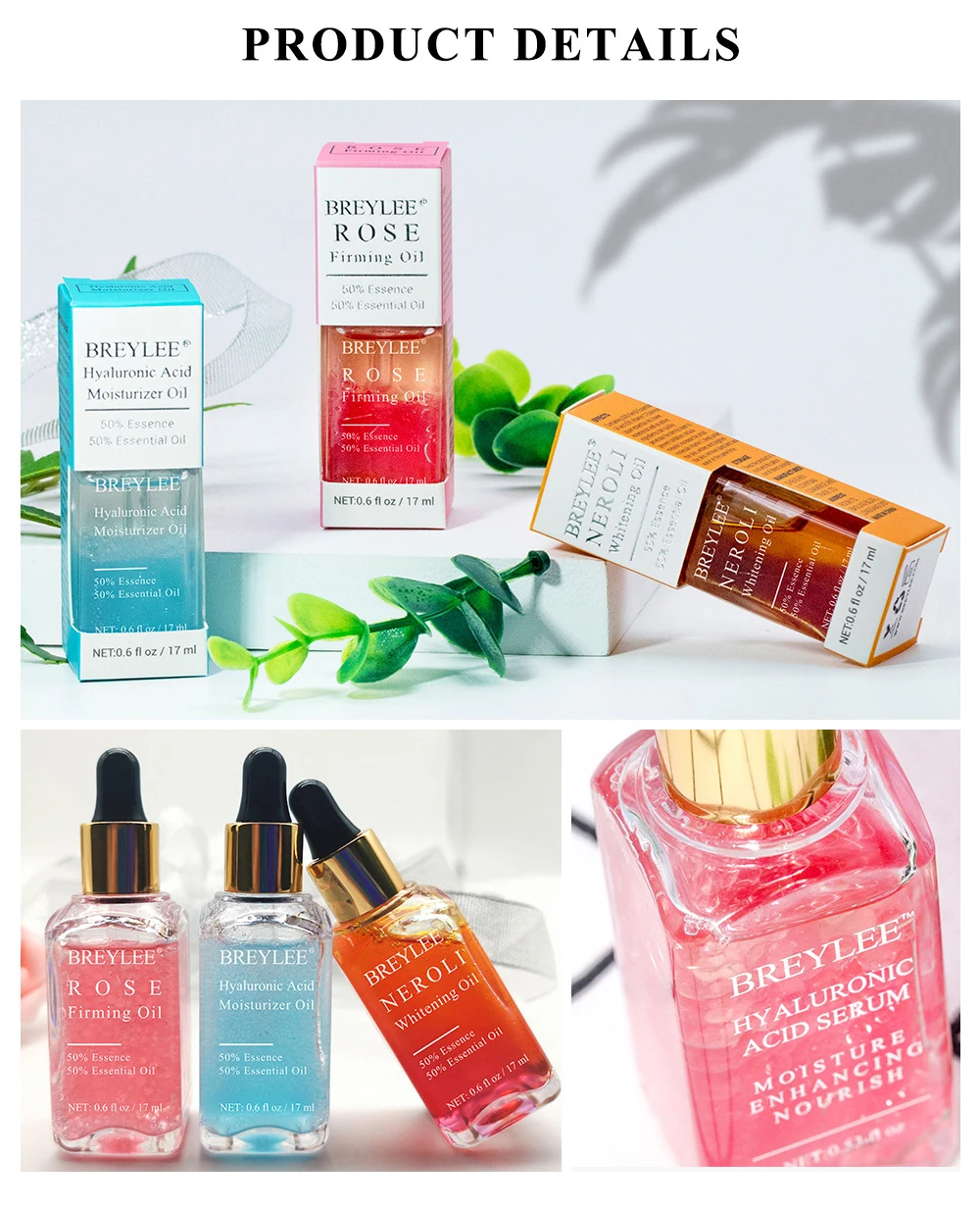 17 мл Сыворотка для лица Essential Масло Увлажняющий Отбеливание Tighten Essence Face Уход за кожей против-Aging Brighten serum TSLM1