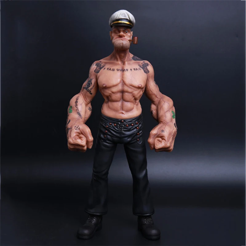 30 cmBoutique popeye sailor со светодиодной подсветкой из 30 различных татуировок Рисунок Аниме Драконий жемчуг bjd арт схематичный эскиз цифры