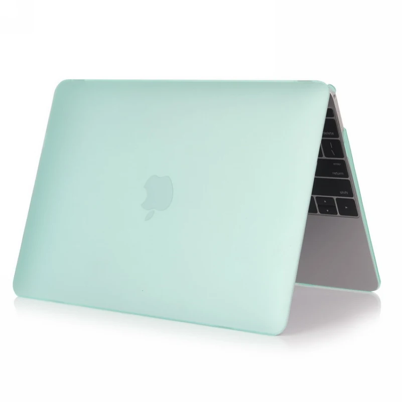 Для нового Macbook Pro 13 15 с и без сенсорной панели Матовый Жесткий чехол A1706 A1989 A1708 A1707 A1990 - Цвет: Light Green