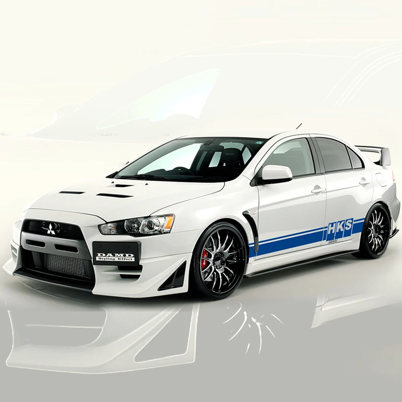 TAIYAO автомобильный Стайлинг спортивный автомобильный стикер для Mitsubishi Lancer Evolution EVO X Pajero Outlander Zinger Eclipse